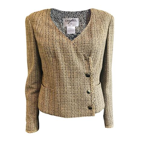 chanel jacket prices|Chanel tweed jacket outlet.